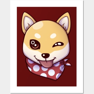 Shiba Inu Posters and Art